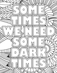 Gym-Motivational Quotes Coloring book Cover Pages