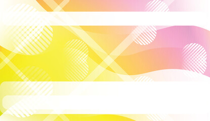 Geometric Pattern With Lines, Wave. For Your Design Ad, Banner, Cover Page. Vector Illustration with Color Gradient.