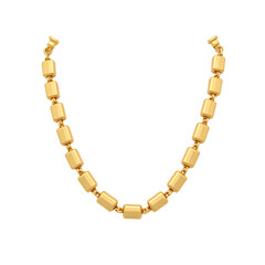 Elegant gold necklace for stylish individuals.