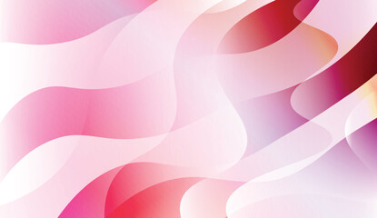 Blurred Decorative Design In Abstract Style With Wave, Curve Lines. For Elegant Pattern Cover Book. Vector Illustration with Color Gradient.