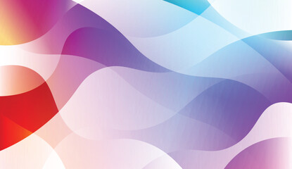 Futuristic Background With Color Gradient Geometric Shape. For Futuristic Ad, Booklets. Vector Illustration with Color Gradient.