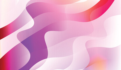 Modern Wavy Background. For Creative Templates, Cards, Color Covers Set. Vector Illustration with Color Gradient.