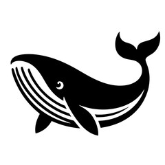 black and white vector silhouette