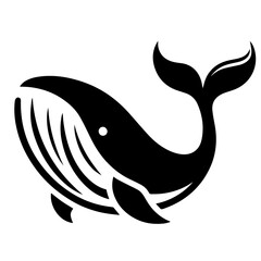 black and white vector silhouette