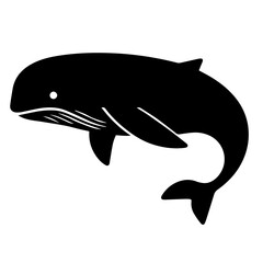 black and white vector silhouette