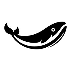 black and white vector silhouette