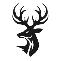 black and white vector silhouette