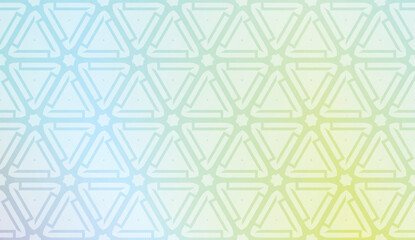 Design pattern with abstract modern ornament. Triangles style. Vector illustration. Gradient color