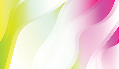 Futuristic Color Design Geometric Wave Shape. For Template Cell Phone Backgrounds. Vector Illustration with Color Gradient.