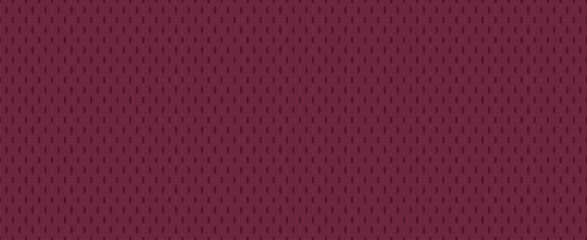 Burgundy Hockey Jersey Texture Seamless Vector Pattern. Sports Background. Athletic Mesh Fabric Close-Up. Breathable and Moisture Wicking Sportswear Textile.