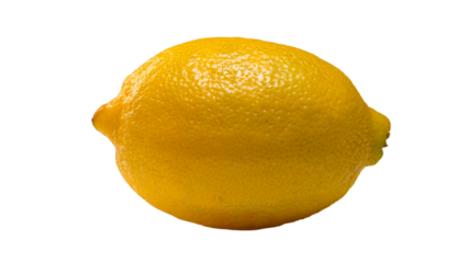 Close up of a Juicy Yellow Lemon Perfect for Refreshing Drinks or Culinary Recipes