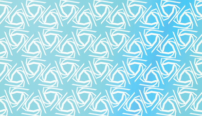 Pattern With Abstract Illusion Triangles. Gradient background. Vector Illustration. Design For Paper, Flyer, Presentation, Invitation Card