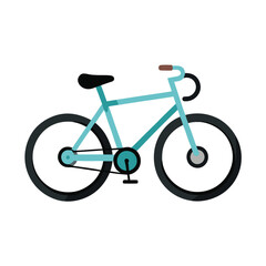 Fototapeta premium Bicycle icon isolated on white background