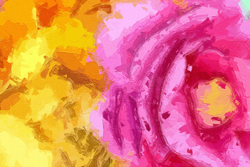 Various oil paintings, flowers, tigers, zebras, waterfalls, landscapes, parrots, roses, peonies, swans, leaves