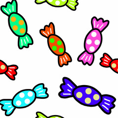 Abstract candy background suitable for home decore and wallpaper purpose