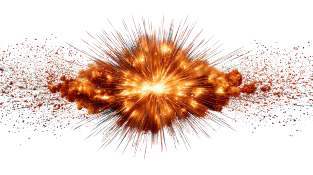 exploding fireworks explosion