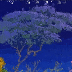 Various oil paintings, flowers, butterflies, leaves, parrots, birds, roses, peonies, scenery, moonlight, paisley, monkeys, frogs