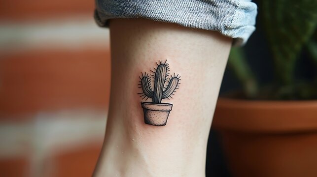 Cactus Tattoo Images  Browse 8,906 Stock Photos, Vectors, and Video |  Adobe Stock