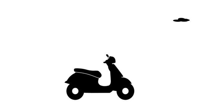 This is an animated video of the  suitable for use in content videos, travel, tours, holidays, advertisements, automotive, applications, motorbike sales, moving advertisements,