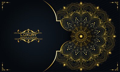 Traditional golden ornament mandala design | In the Heart of Stillness Lies Form: An Artistic Mandala Representation of Peace, Balance, and the Eternal Patterns That Unite All Life