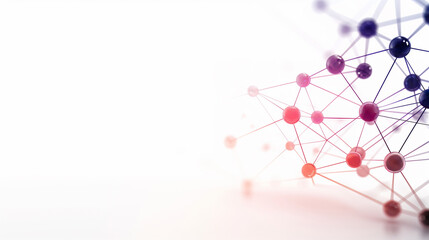 Network of Connections: A futuristic view of interconnected nodes, symbolizing the vastness of digital networks. Illustrating the complex web of links.