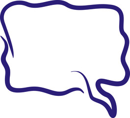 Speech Bubble Brush Element Set