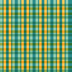 Blue & Yellow - Gingham | seamless plaid pattern