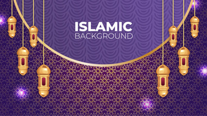 Gradient illustration for islamic new year celebration