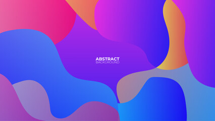 Gradient colorful design of abstract background