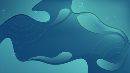 Mineral Blue Abstract Creative Background Design