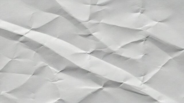 Animated crinkled Paper Texture, loop ready