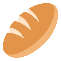 loaf of bread illustration
