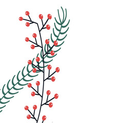 Winter Leaves Decoration