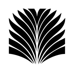 Modern floral art deco seamless pattern. Vector damask illustration with leaves. Decorative botanical background.Vector gold leaf pattern. Floral luxury wallpaper, art deco botanical illustration. 