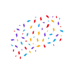 Confetti Party Shape Abstract