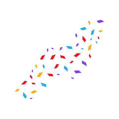 Confetti Party Shape Abstract