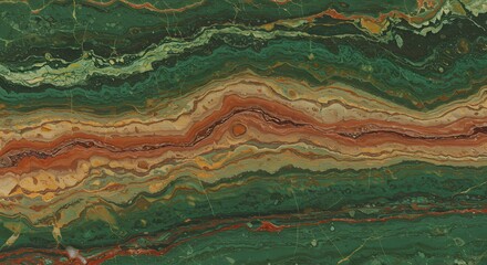 Intricate Green and Red Onyx Marble Texture High-Resolution Image for Design and Artistic Applications