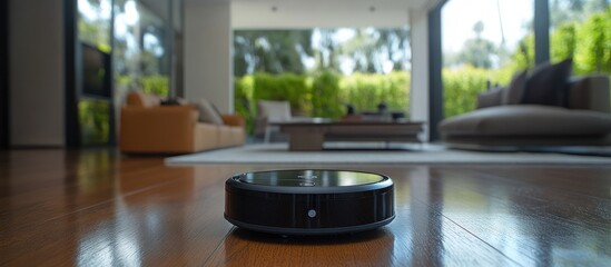 Modern Home Robot Vacuum Cleaning