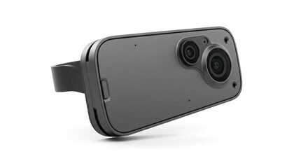 Fototapeta premium Exploring the features of the innovative dual lens camera for photography needs