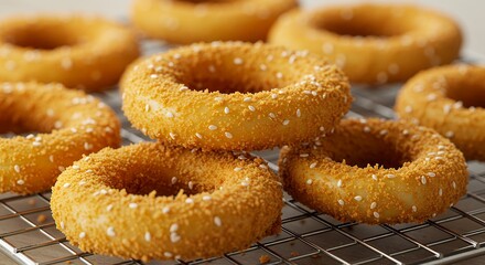 Donuts on a Wire Rack