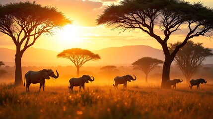 Wild Journey Through the African Savannah