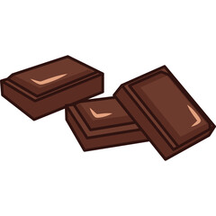 Chocolate Chunk Illustration
