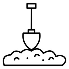Soil Line Icon