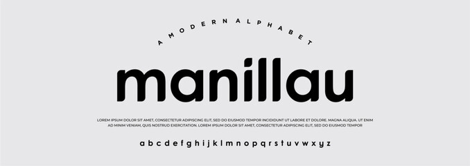 Alphabet letters font Elegant awesome