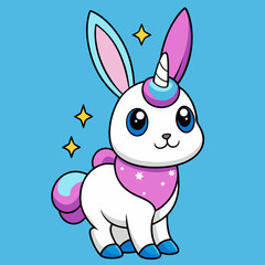 easter bunny with easter egg