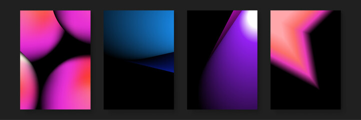 abstract backgrounds with various gradients and shapes, ideal for design projects, presentations, social media graphics, and website backgrounds.