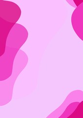 Amazing abstract background featuring various shades of pink