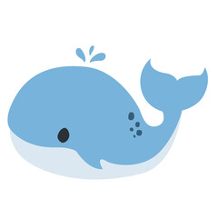 illustration of whale