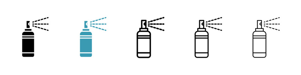 Paint aerosol can icon vector simple design