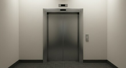 Empty elevators and escalators